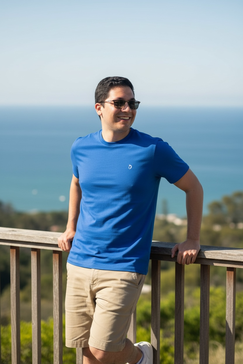ESSENTIAL BASIC REDONDO HOMBRE